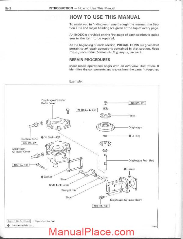 toyota r151f transmisson repair manual page 4