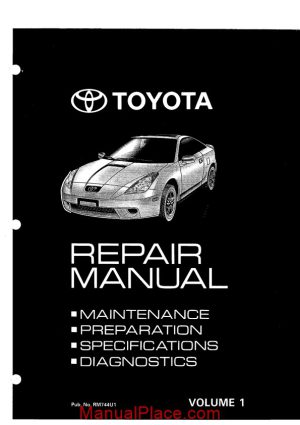 toyota repair manual vol1 page 1