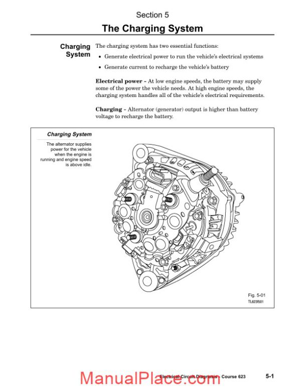 toyota series electrical 623 training course elec04 the charging system page 1