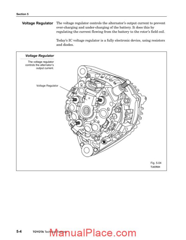 toyota series electrical 623 training course elec04 the charging system page 4