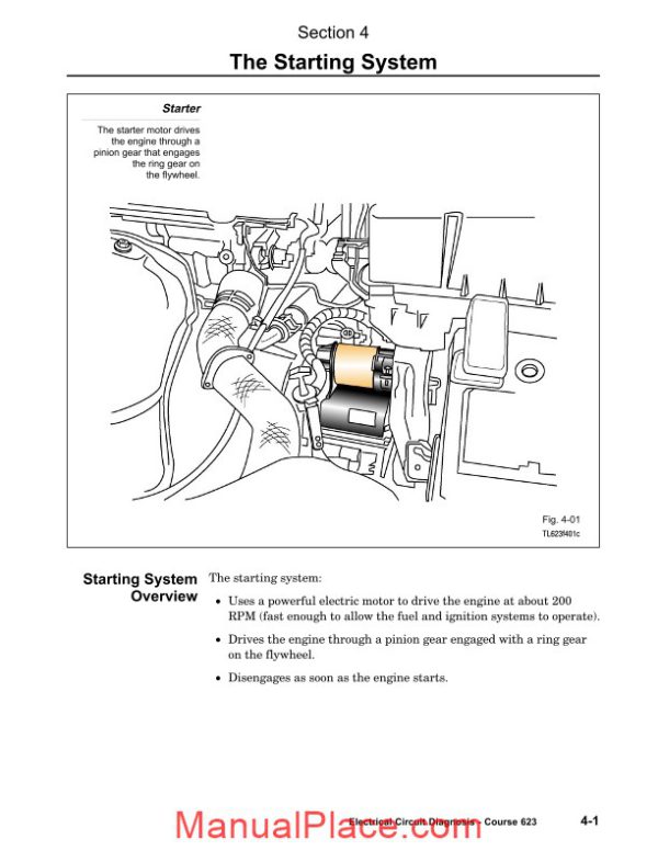 toyota series electrical 623 training course elec04 the starting system page 1