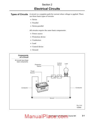 toyota series electrical 623 training course electrical circuits page 1