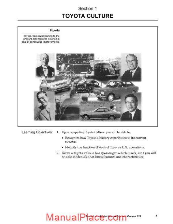 toyota technical introduction page 1