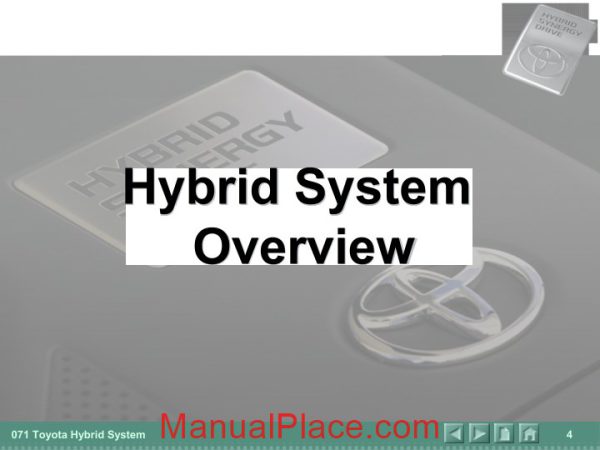 toyota training hybrid system presentation page 4