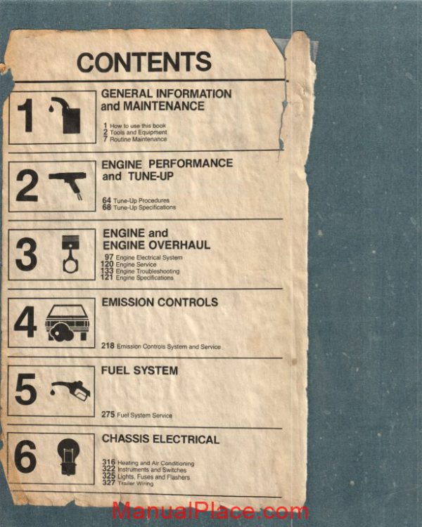 toyota truck repair 1970 88 page 2