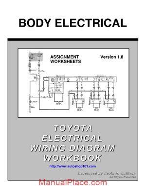 toyota understand wiring diagrams page 1