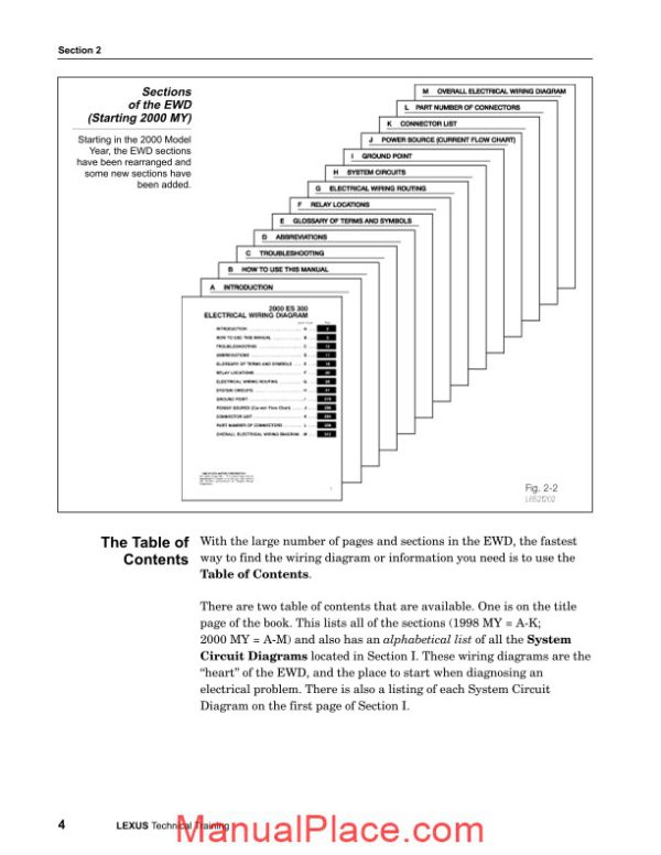 toyota using the lexus electrical wiring diagram page 4