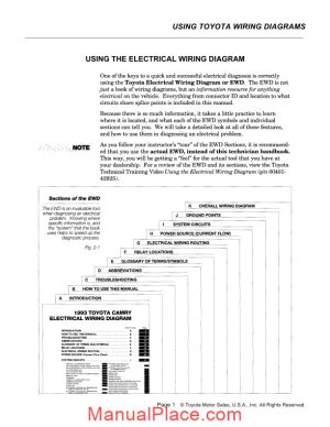 toyota using wiring diagram page 1