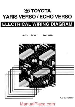 toyota yaris echo verso 1999 electrical wiring diagram page 1