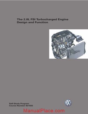 volkswagen 20t the 20l fsi turbocharged engine design and function page 1