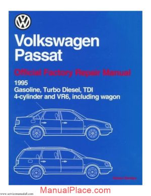 volkswagen passat 1995 1997 service manual page 1