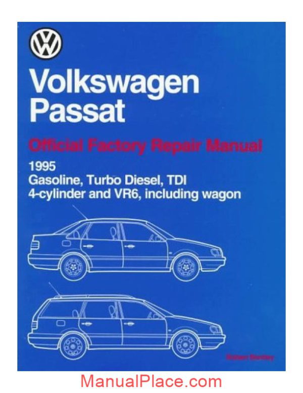 volkswagen passat official factory repair manual wiring diagrams 1995 page 1