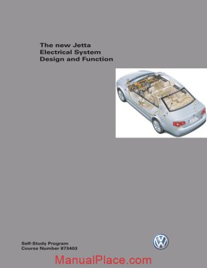 volkswagen service training 873403 the new jetta electrical system page 1