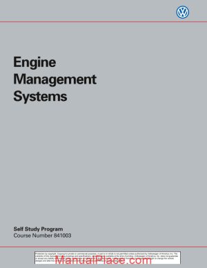 volkswagen service training engine management systems page 1