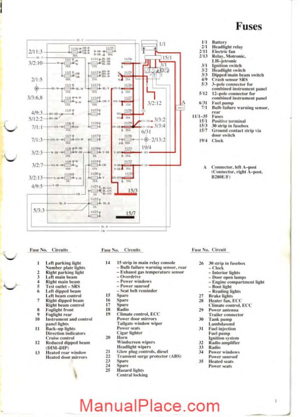 volvo 1990 760 wiring diagrams page 3