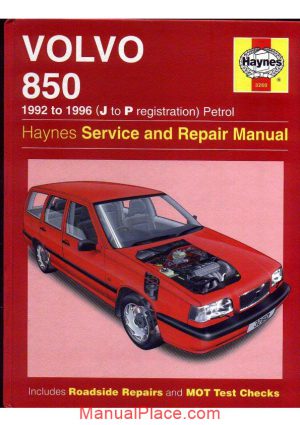 volvo 850 haynes manuals service and repair page 1