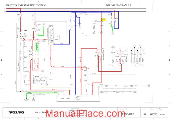 volvo bus b7 b9 b12 wiring diagram 2 page 2