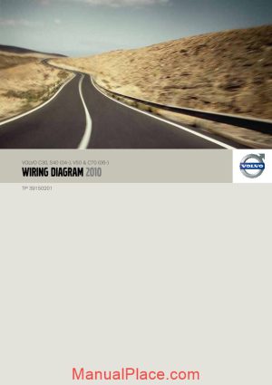 volvo c30 s40 04 v50 c70 06 2010 wiring diagram page 1