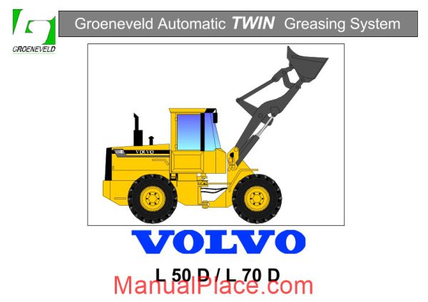 volvo l50d l70d wheel loaders shop manual page 1