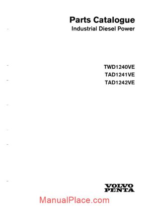 volvo parts catalogue page 1