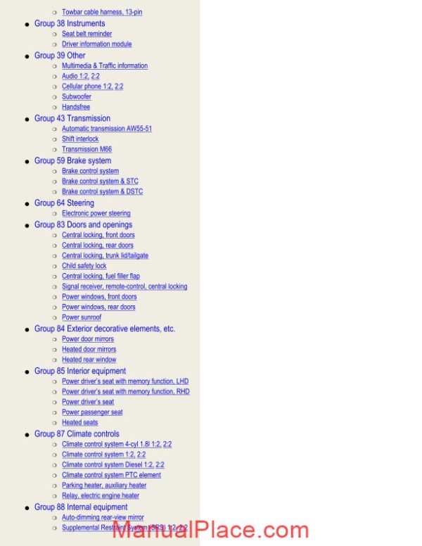 volvo s40 v50 2005 wiring diagram page 3