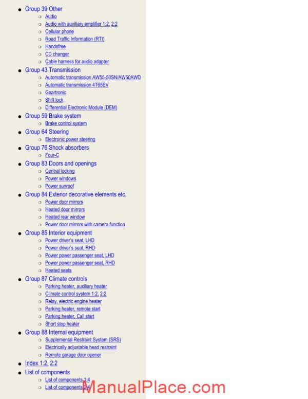 volvo s60 s60r s80 2005 wiring diagram page 3