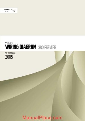 volvo s80 premier 2005 wiring diagram page 1
