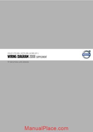 volvo supplement v70 08 xc70 08 s80 07 2008 wiring diagram page 1