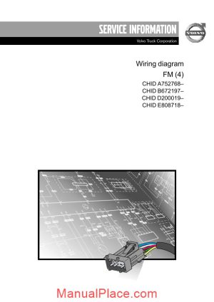 volvo truck fm4 wiring diagram page 1