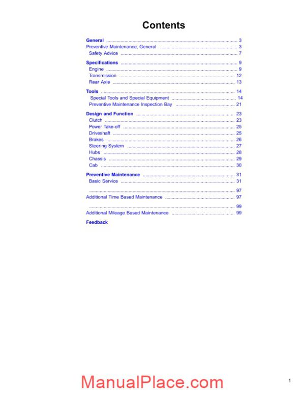 volvo truck service manual pv776 tsp151476 page 3