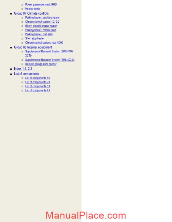 volvo v70 v70r xc70 xc90 2005 wiring diagram page 4