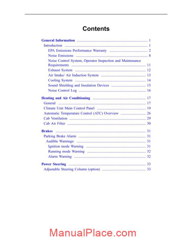 volvo vn vhd operators manual supplement page 3