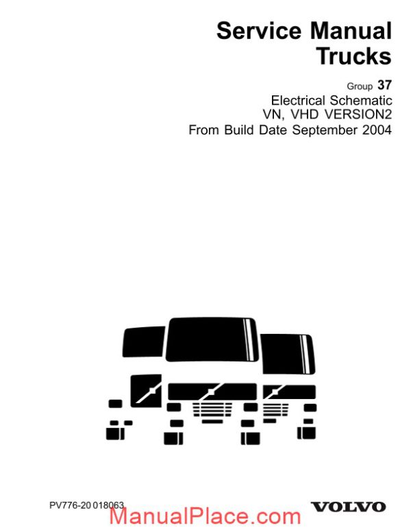 volvo vn vhd version 2 electrical schematic from build date 9 04 page 1