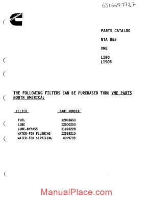 volvo wheel loaders l190 l190b engine page 1