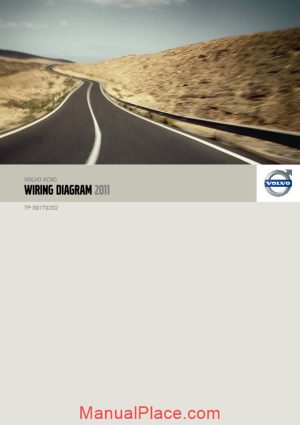 volvo xc90 2011 wiring diagram page 1