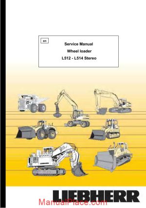 wheel loader liebherr l 512 l 514 stereo service manual page 1