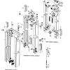 white fork lift triplex uprights parts catalog page 3