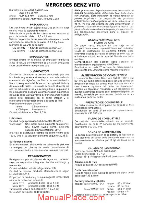 workshop manual mercedes vito page 3