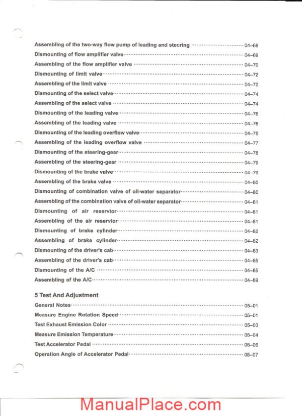 xcmg zl50g service manual page 4