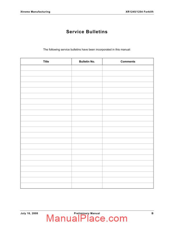 xtreme forward reach forklift xr1145 1154 tier iii parts manual page 3