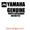 yamaha fzr1000 93 parts catalog page 1