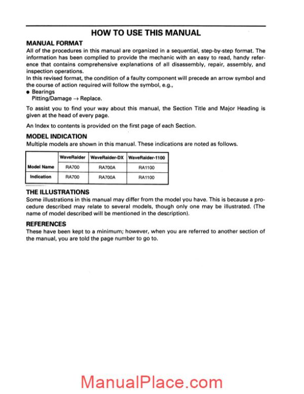 yamaha service manual waveraider 94 to 97 page 3