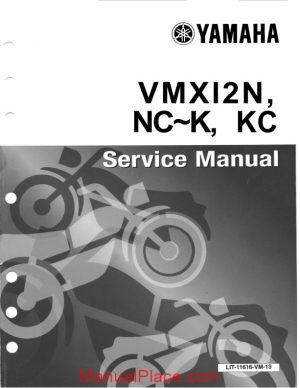 yamaha vmx1200 service manual page 1