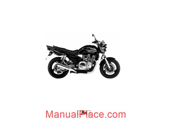 yamaha xj1300 parts catalogue page 3