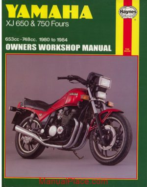 yamaha xj650 750 80 84 service manual page 1