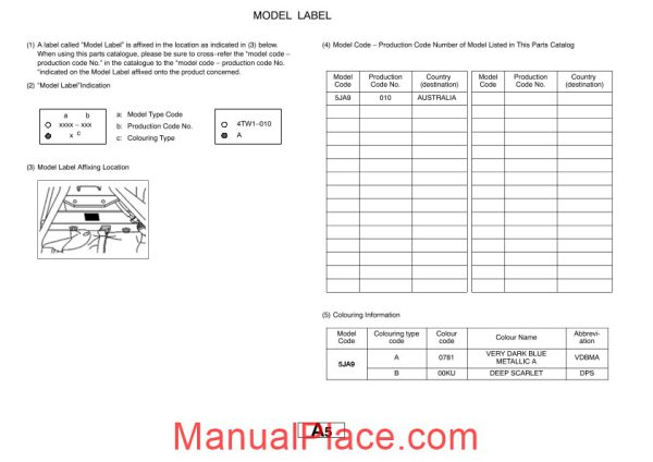 yamaha xv1600 parts catalogue page 4