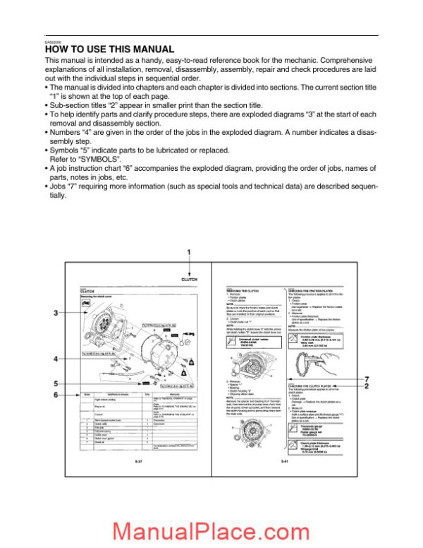 yamaha yzf r6 2006 service manual page 4