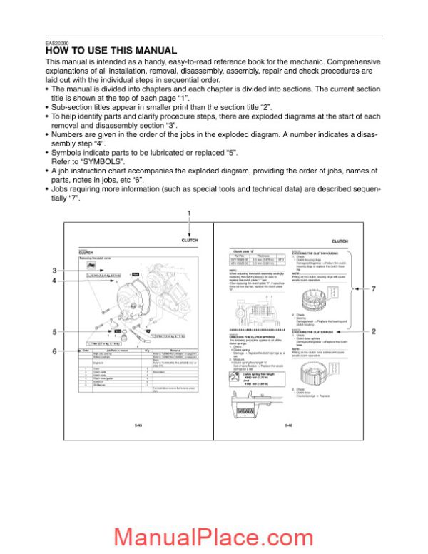 yamaha yzfr1 2007 r1 service manual page 4