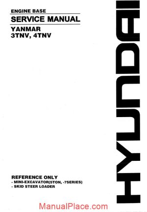 yanmar 3tnv 4tnv service manual page 1