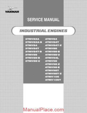 yanmar 4tnv94l engine service manual page 1
